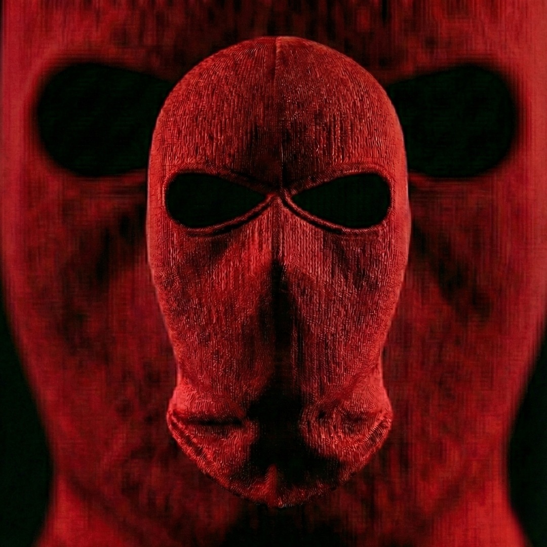 Cult Kırmızı Kar Maskesi