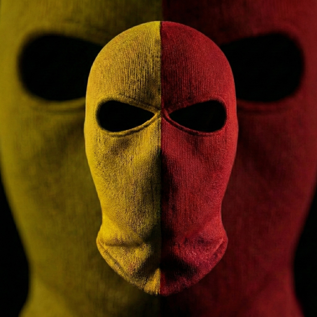 Cult Sarı-Kırmızı Taraftar Maske