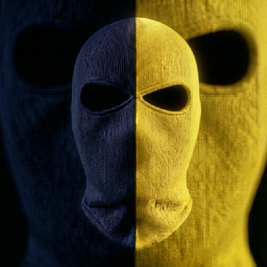 Cult Sarı-Lacivert Taraftar Maske