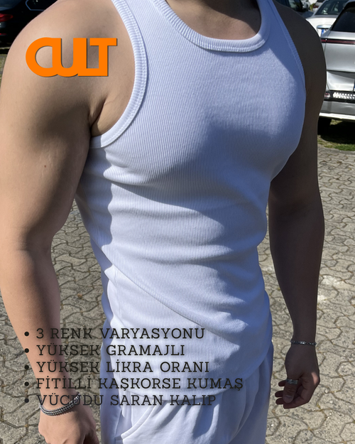 Cult Beyaz Atlet